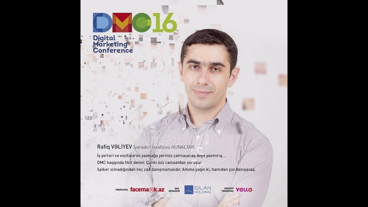DMC2016-da açılış nitqim və MMF2013-ə xatirə keçidi
