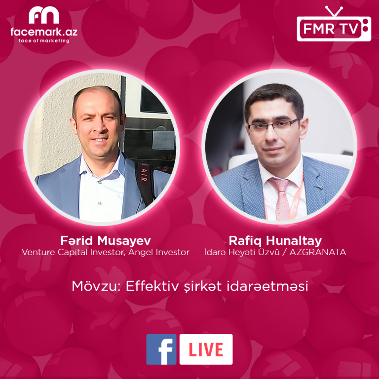 Fərid Musayevlə canlı - "Biznesdə kitabların yazmadığı şeylər"