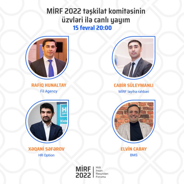 MİRF təşkilatçıları ilə builki forumu FMR TV-də müzakirə etdik