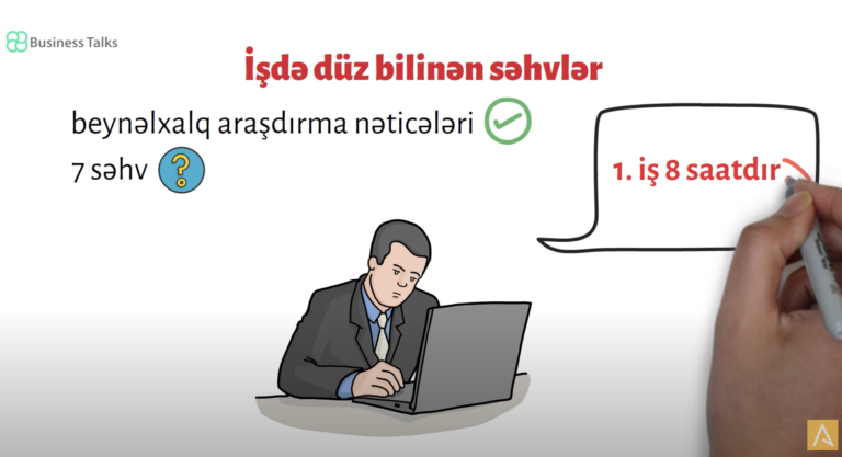 İşdə düz bilinən səhvlər - (video animasiya və səsləndirmə ilə)