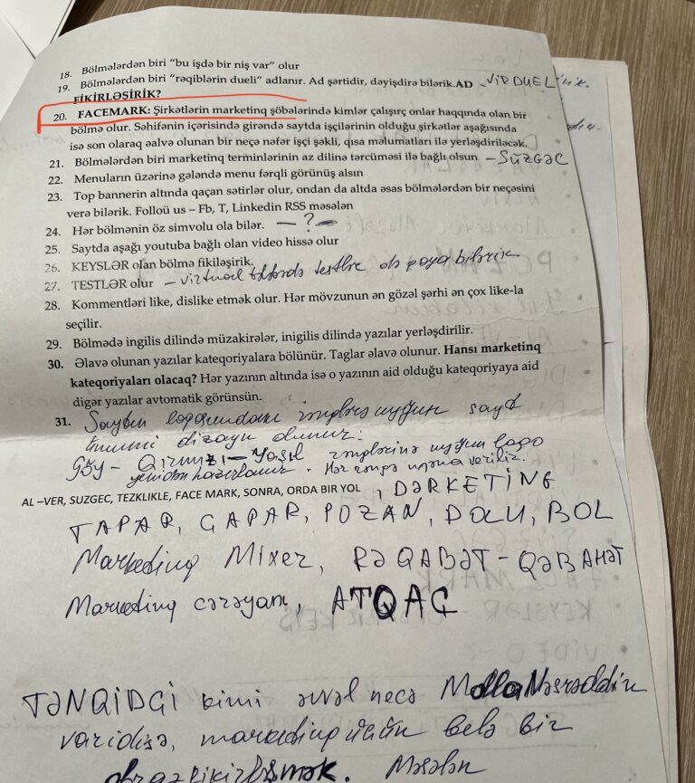 Arzular və imkanlar arasında zəhmət